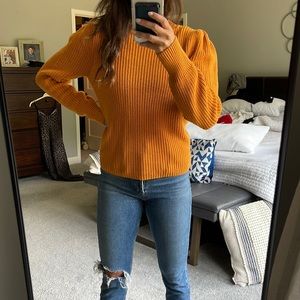 525 Mustard Yellow Sweater